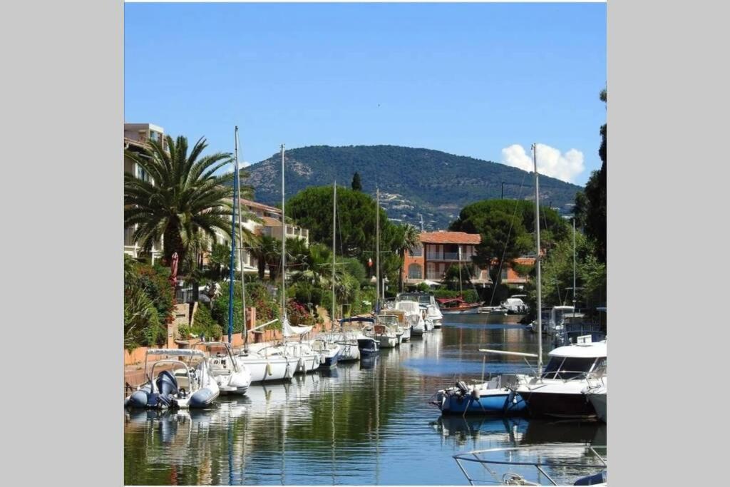 2 Bedrooms, 15 Min Walk To Beach, Ac, Pool & Fiber Internet In A Quiet, Private Gated Domain 5Kms To St Tropez Cogolin Extérieur photo