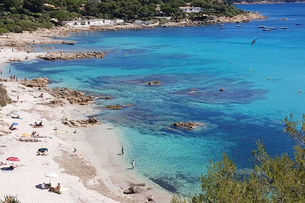 2 Bedrooms, 15 Min Walk To Beach, Ac, Pool & Fiber Internet In A Quiet, Private Gated Domain 5Kms To St Tropez Cogolin Extérieur photo