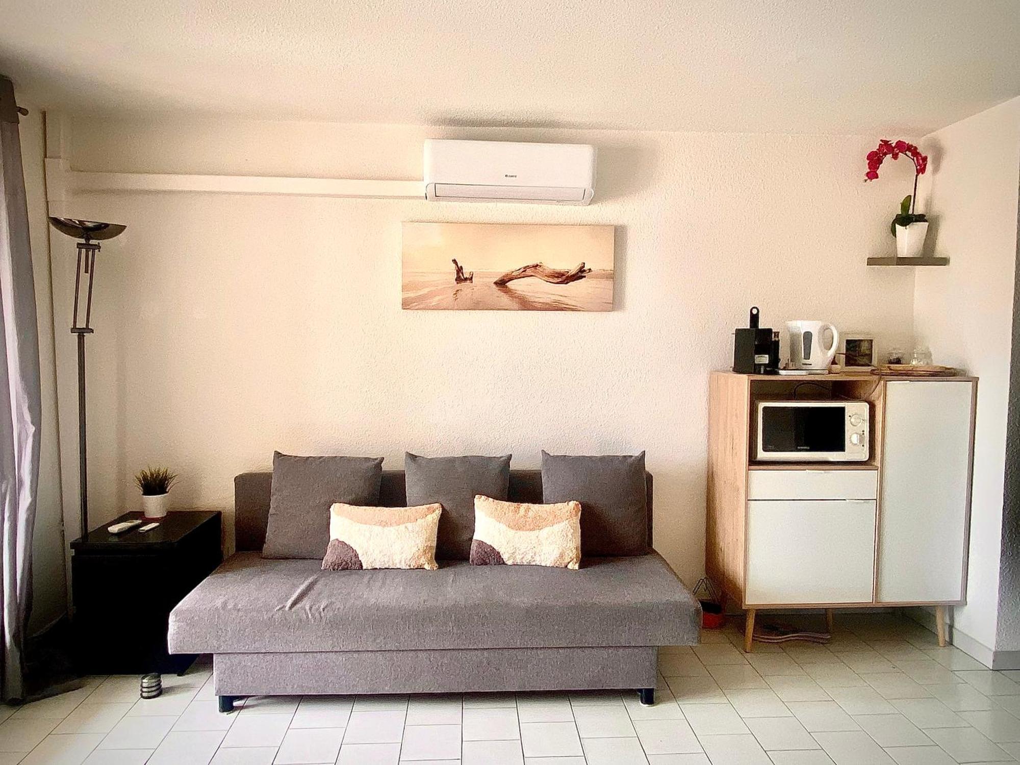 2 Bedrooms, 15 Min Walk To Beach, Ac, Pool & Fiber Internet In A Quiet, Private Gated Domain 5Kms To St Tropez Cogolin Extérieur photo